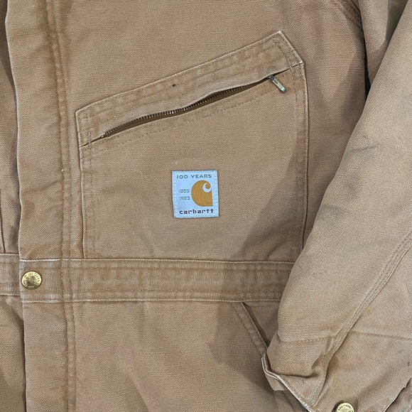 CARHARTT Mens Insulated Coveralls - Picture 5 of 11